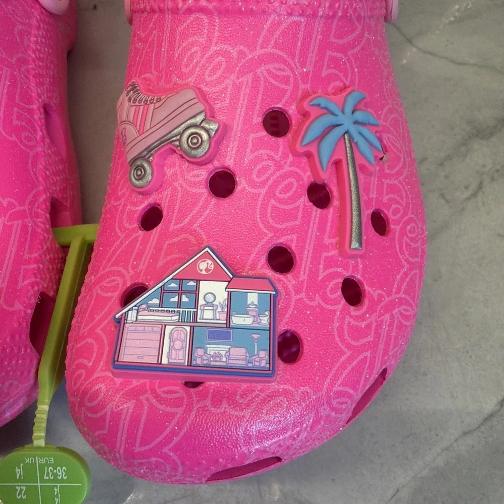 CROCS logo adorned